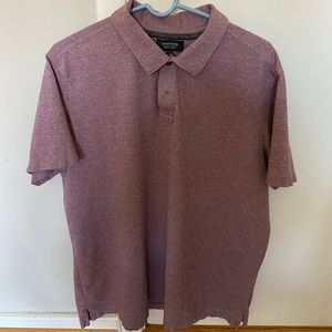 Nordstrom Men’s Shop XL collared shirt. Mauve color.